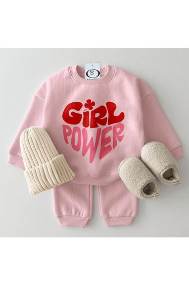 GIRL POWER Baby 2-Piece Casual Set