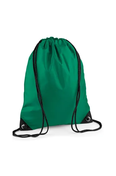 Bagbase Premium Drawstring Bag - Kelly Green