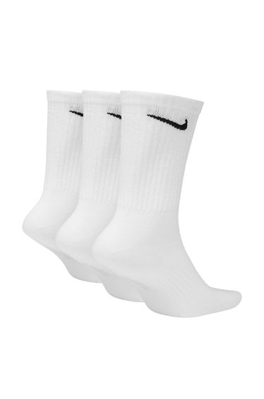Nike Unisex Adult Lightweight Everyday Crew Socks (Pack of 3) - White