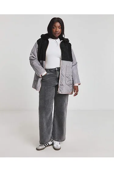 Grey Reversible 2 in 1 Hybrid Coat