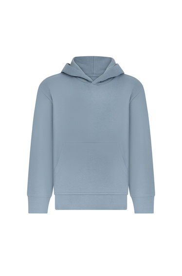 SF Minni Childrens/Kids Sustainable Hoodie - Stone Blue