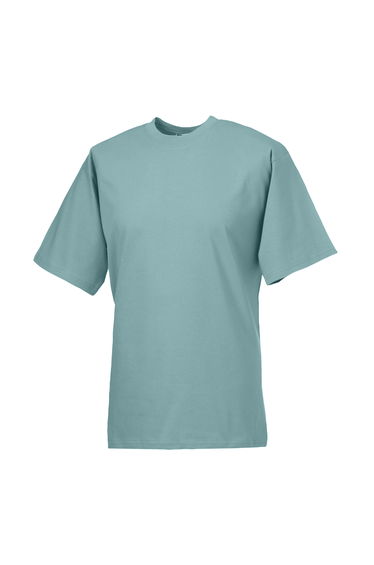 Jerzees Colours Mens Classic Short Sleeve T-Shirt - Mineral Blue