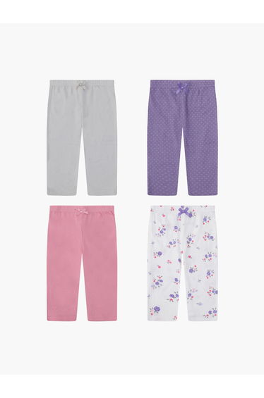 Pack of 4 -Premium Soft Cotton Baby Pants