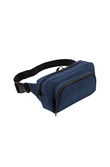 Bagbase Polyester Waist Bag - French Navy
