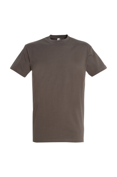SOLS Mens Imperial Heavyweight Short Sleeve T-Shirt - Zinc