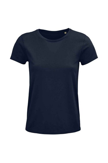 SOLS Womens/Ladies Crusader Organic T-Shirt - French Navy