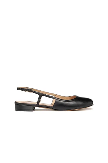 Virnilisa Slingback Ballet Pumps in Leather