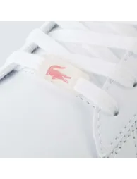Women's Lacoste Carnaby Evo Trainers in White - 4