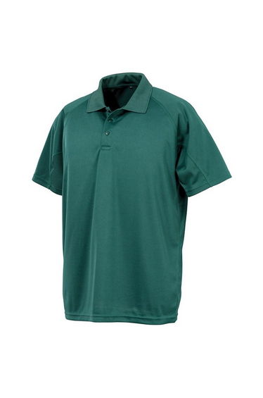 Spiro Womens/Ladies Performance Aircool Polo Shirt - Bottle Green