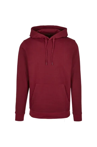 Mens Basic Hoodie - Burgundy