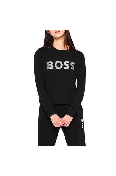 Boss Womens/Ladies Logo Sweatshirt - Black