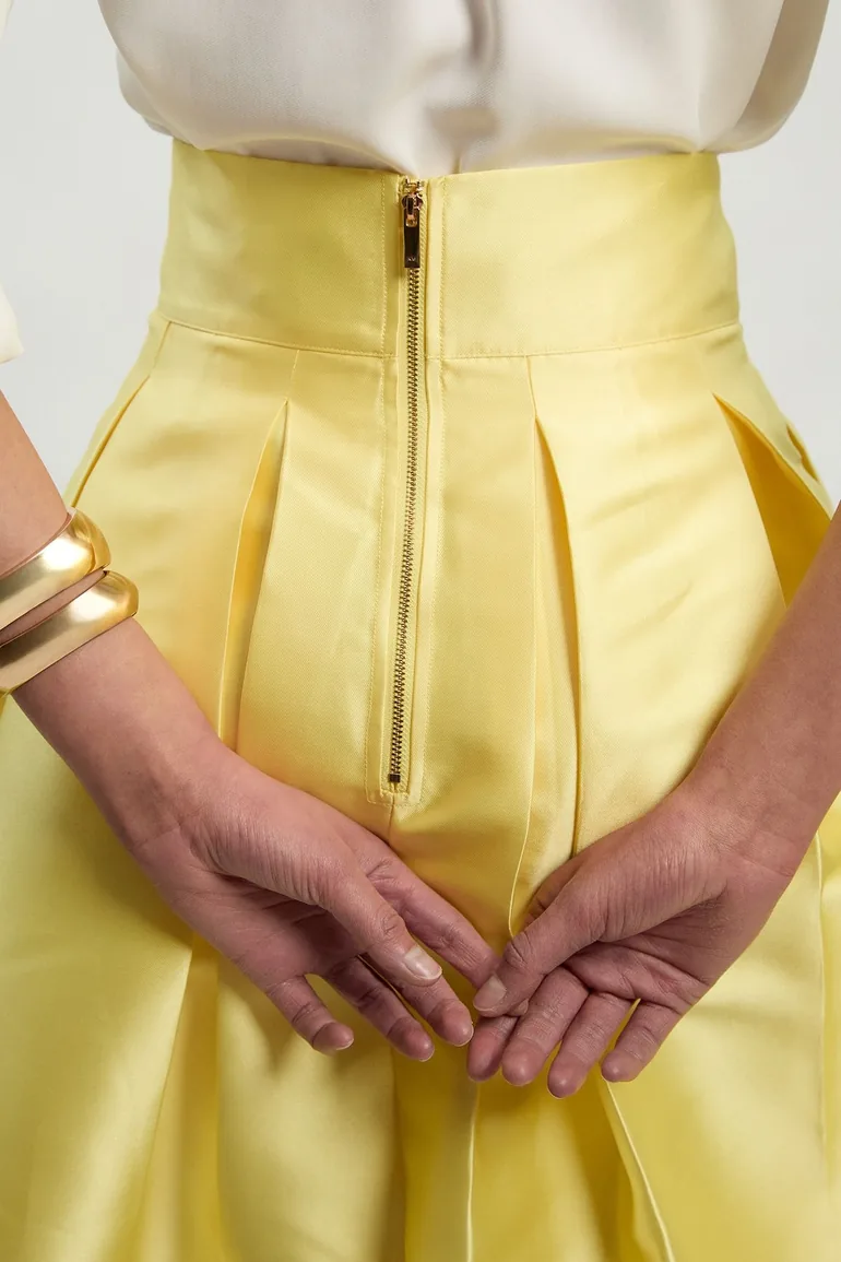 Twill Woven Prom Skirt - 2