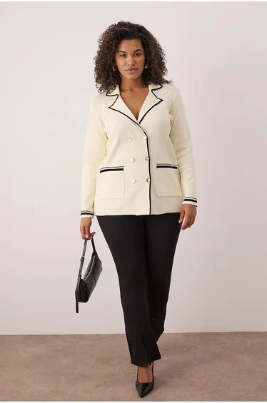 جاكيت ترينديول كيرف - للمقاسات الكبيرة