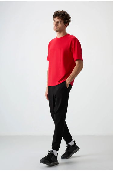 TOMMY Oversized Jersey T-Shirt With Pocket