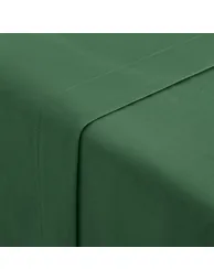 شرشف سرير قطن سادة - 1