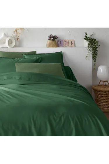 شرشف سرير قطن سادة