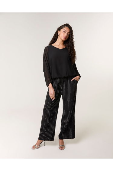 Sparkle Wide Leg Trouser
