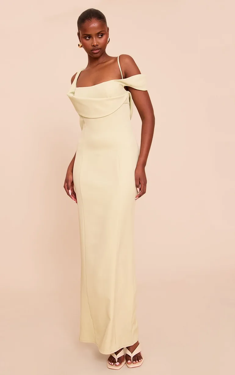 Sage Woven Square Neck Maxi Dress Prettylittlething Green : Evening Dresses : VogaCloset United Arab Emirates Sage Woven Square Neck Maxi Dress Prettylittlething Green : Evening Dresses : VogaCloset United Arab Emirates