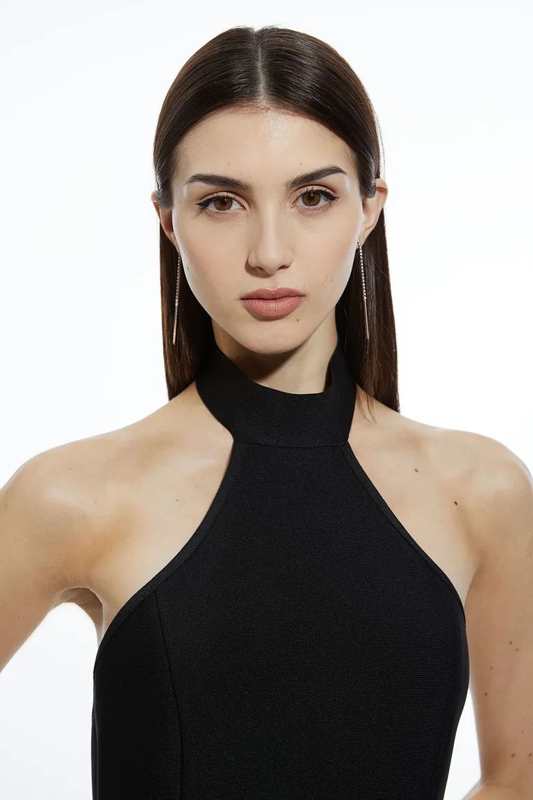 petite bandage frill hem midi dress White Red Bandage Frill Hem Bodycon Dress Petite Bandage Frill Hem Midi Dress Boohoo