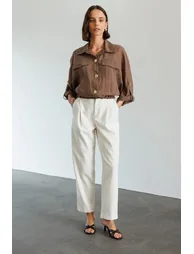 MIXRAY Women's Cotton Shirt - 3