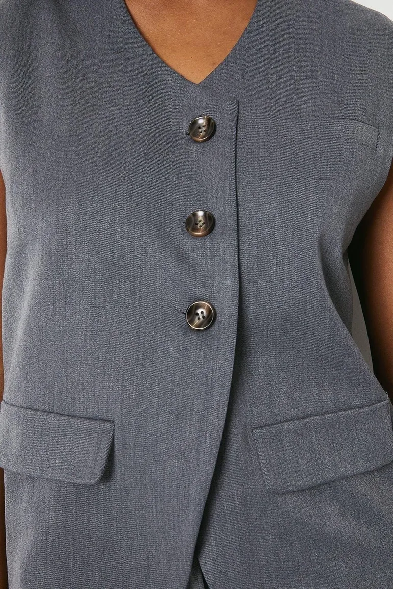 Tailored Boxy Fit Waistcoat - 3