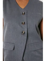 Tailored Boxy Fit Waistcoat - 3