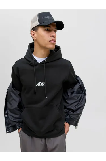 JCotier Printed Hoodie with Drawstring