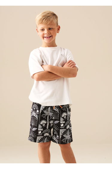 Sandy Print Swim Short