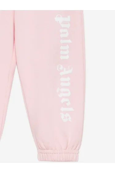 Palm Angels Baby Girls Overlogo Joggers in Pink