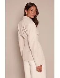 بليزر بأزرار - كريمي - 2