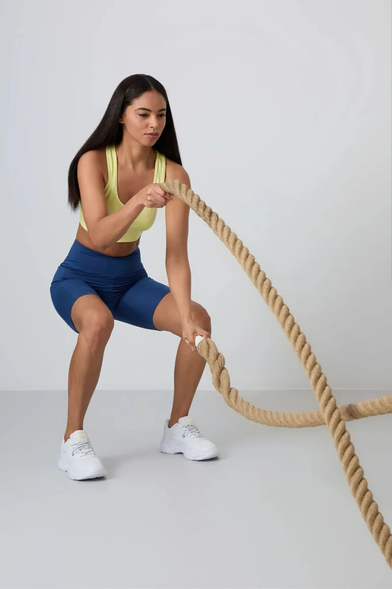 TOMMY High-Waist Short Sports Leggings