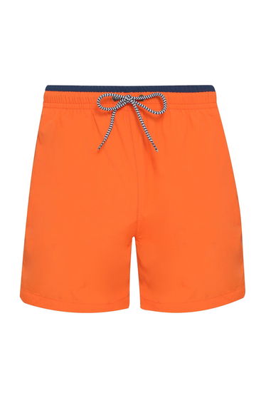 Asquith & Fox Mens Swim Shorts - Orange/Navy