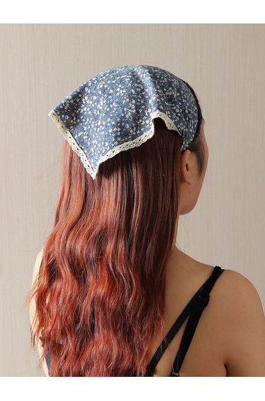 Floral Print Hair Scarf