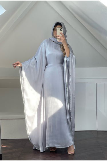 ESET LAVENDER BELTED DRESS