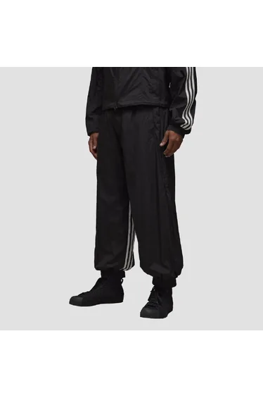 بنطلون رياضي رجالي نايلون مخطط - أسود