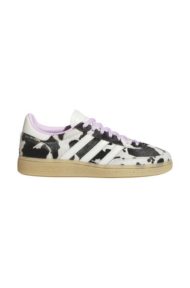 Adidas Womens/Ladies Handball Spezial Cow Print Suede Trainers - Pink/White/Black