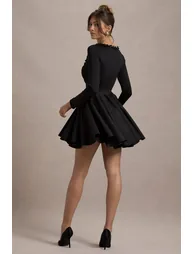 evening cocktail dresses for women DRESSTELLS Women's Dresses, Black Formal Wedding Guest Church Vintage Holiday Party Fit Flare Modest Funeral Dress 2025 Black L : Clothing, Shoes & Jewelry Size:11.0M/12.5W sequin prom dresses with slit If you want standard Prom Queen - Beach