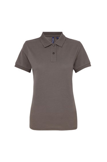 Asquith & Fox Womens/Ladies Short Sleeve Performance Blend Polo Shirt - Slate
