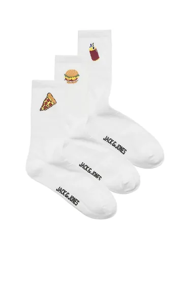 Pack of 3 Pairs of Crew Socks