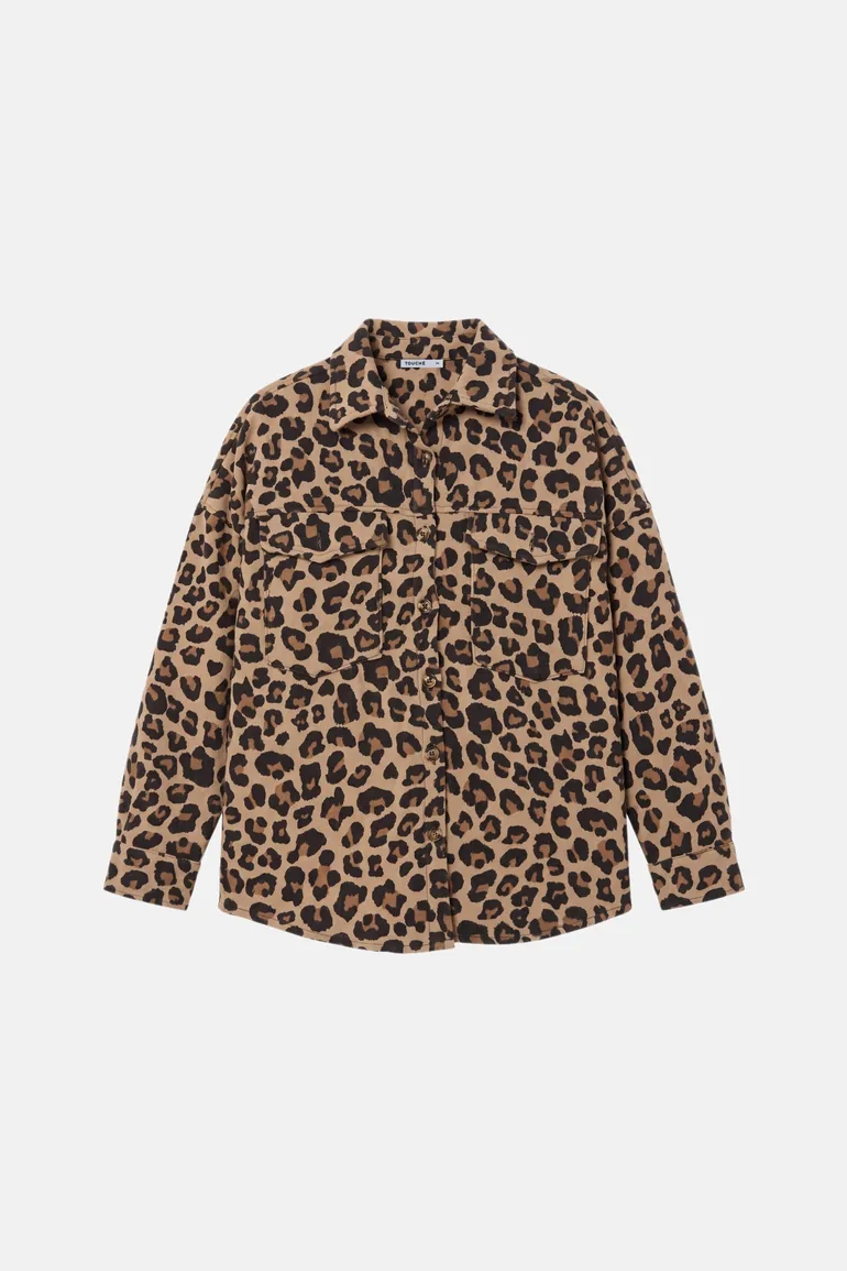 LEOPARD-PRINT SHIRT - 5