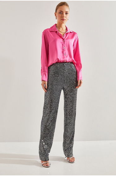 Women's Sequined Trousers