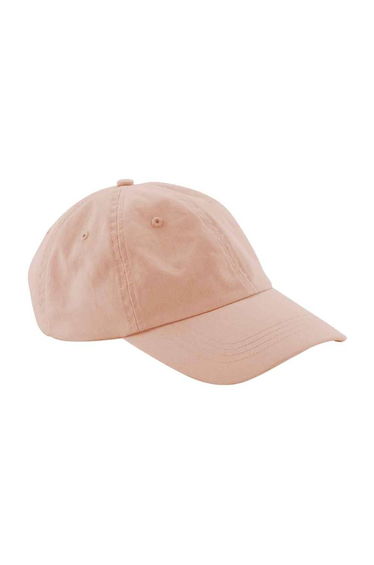 Beechfield 6 Panel Low Profile Dad Hat - Peach