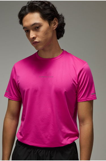 Common Pace Running Regular Fit T-shirt - pink