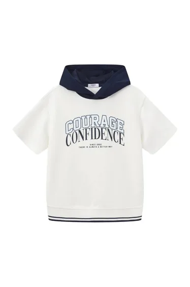 Unisex Short Sleeve Hooded T-Shirt
