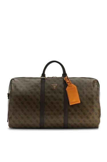 Milano Weekend Bag Coffee Logo