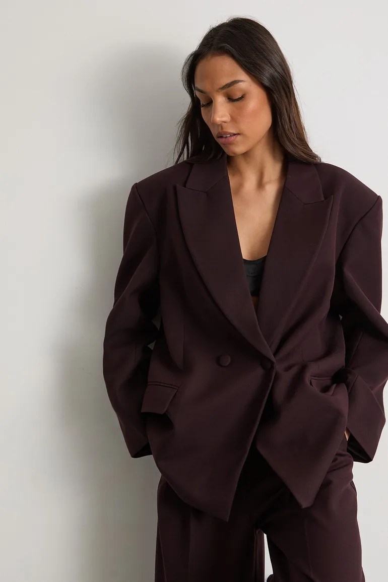 The Premium Oversized Tailored Blazer - 1