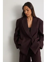 The Premium Oversized Tailored Blazer - 1