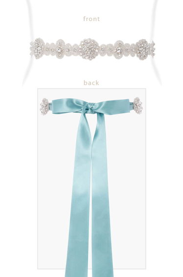 Vintage Sash (Peppermint)