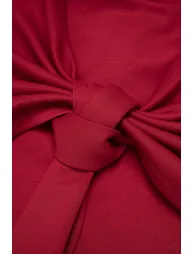 Knotted Strapless Sleeveless Mini Dress - 7