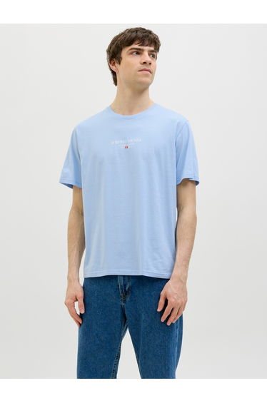 Slogan Print Crew Neck T-Shirt